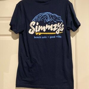 Simmzys Beach Eats t shirt adult medium